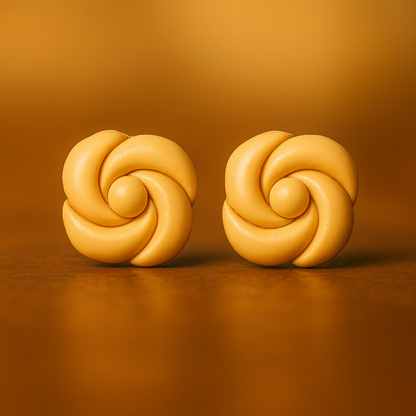 Twist Bloom Studs